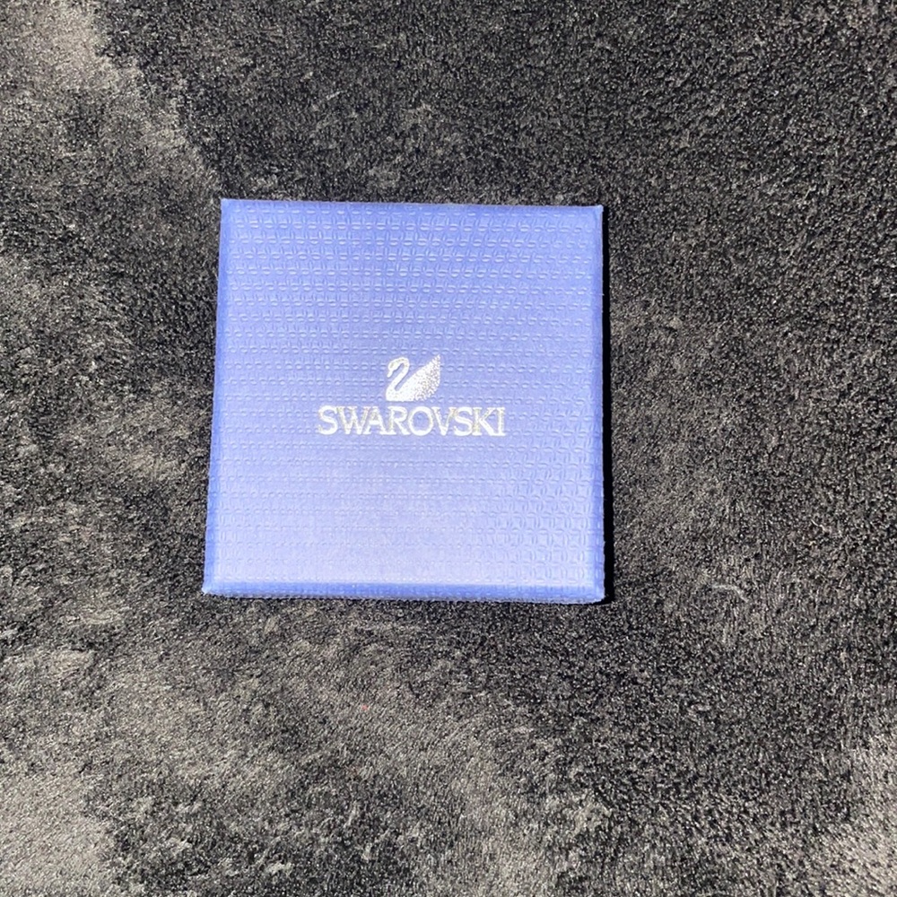 Never worn! Swarovski wrap around bracelet- silver